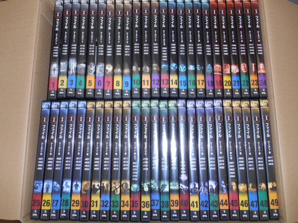 デアゴスティーニ XファイルDVDコレクション 全49巻 デアゴスティーニ XファイルDVDコレクション 全49巻