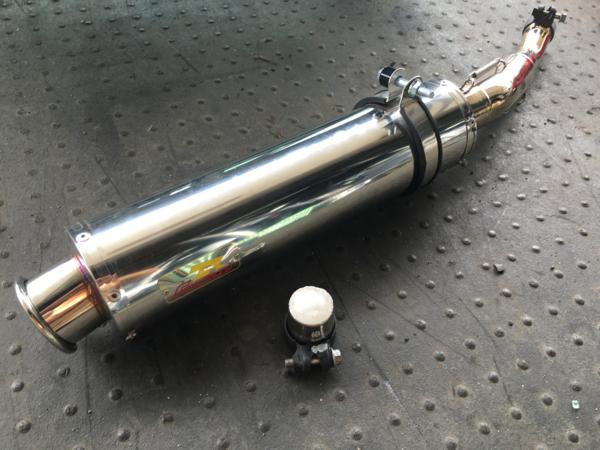 ■GSR250 リアライズ スリップオン マフラー 美品　GJ55D