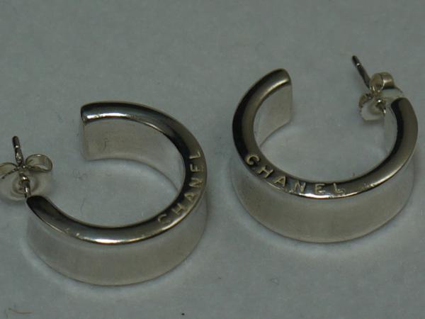 ★USED品 CHANEL【シャネル ピアス】925 スターリングシルバー