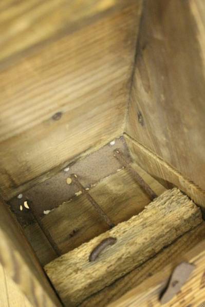 ★K-1500/古民具　農具　種まき機　ディスプレィ/古録展