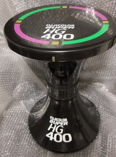 珍品？非売品？フジカラー フィルム型 イス SUPER HG400