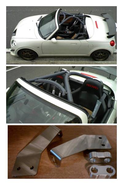 ★☆限定特価! Ｌ880系コペン用　オーバーヘッドクロスバー☆★