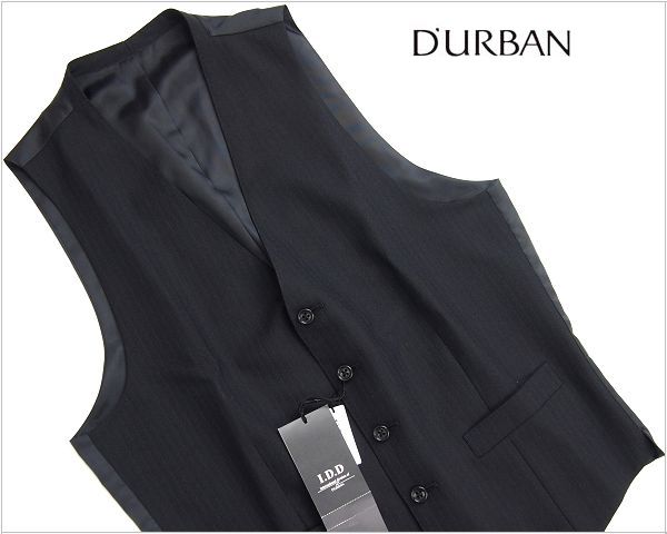 新品 D'URBAN ダーバン ストライプジレベスト A7 607193