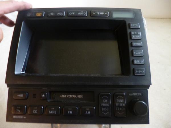 《F135》クラウン JZS155 後期◆純正マルチモニター、ナビ