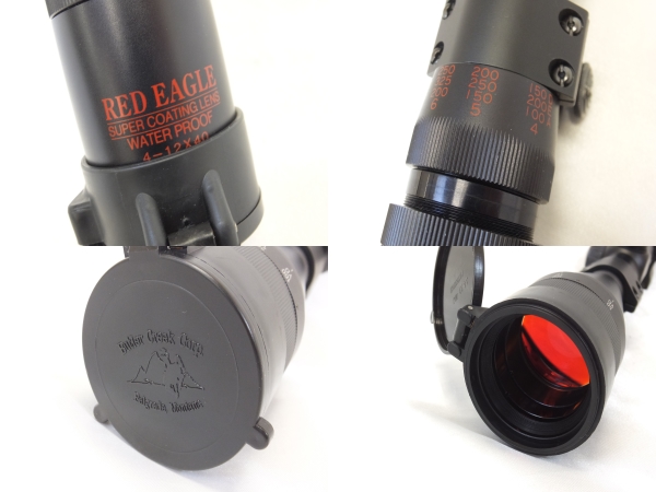 RED EAGLEレッドイーグルライフルスコープ4-12×40［K］