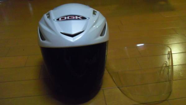 OGK　テレオスⅡ 新品未使用試着のみ宅内保管 バイザー2色付　L