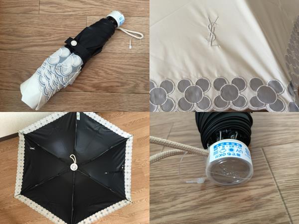 ☆新品☆イヴサンローラン/晴雨兼用傘/雨でもOK/日傘/傘袋無し② 日傘