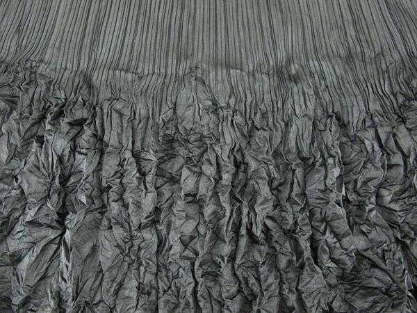 1円 超美品 プリーツプリーズ デザイン ロング スカート AV306