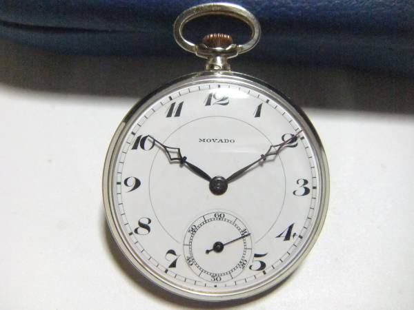 モバード 18K グリーンゴールド 15石 4調整 MOVADO スモセコ 手巻き