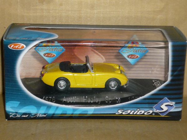1/43 Solido Austin Healey Sprite 1958 黄