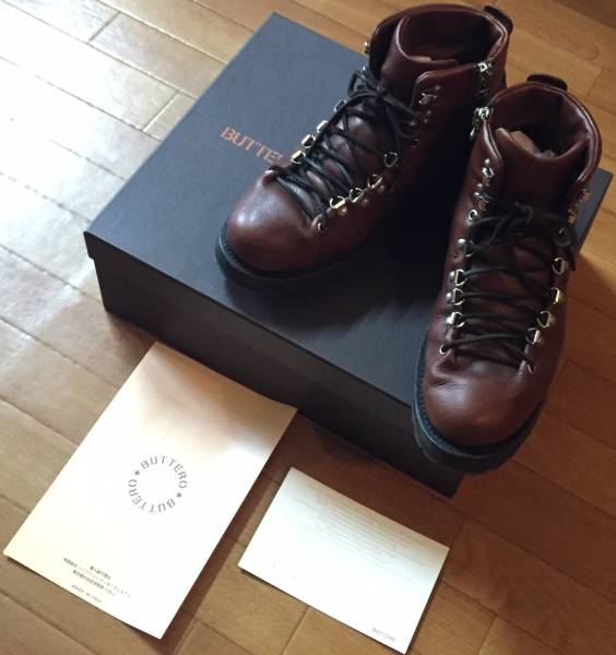 BUTTERO CANALONE B4950 サイドジップトレッキングブーツ41 商品の説明
