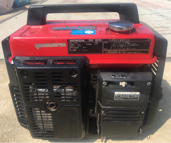 ホンダ 発電機 EB900 動作品