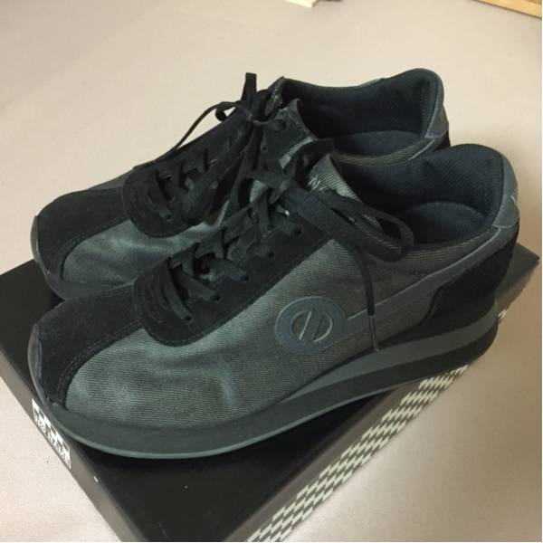 美品 ノーネーム NO NAME スニーカー 38 24㎝ ブラック