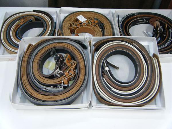 ◆25-1038 種類色々ベルト バックル無し 50本 アソート