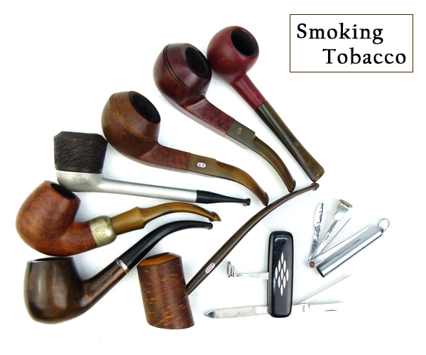 煙草パイプ7本★K&P/ROPP/CHACOM/MINERVA/RONSON/Adonis等木製λ