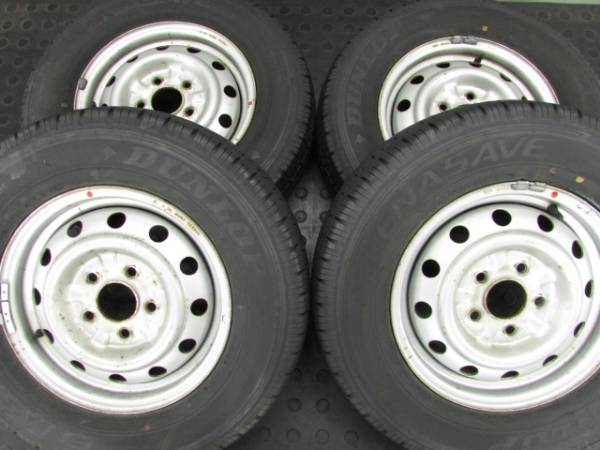 σ 185R14 6PR LT エナセーブVAN 01 15年 14x5Jスチール[ZB-60x
