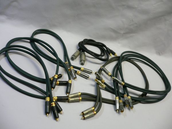 Einstein アインシュタイン GREENLINE ペア 約1.5m EINSTEIN GREENLINE allegroなど RCAケーブル 14本まとめセット