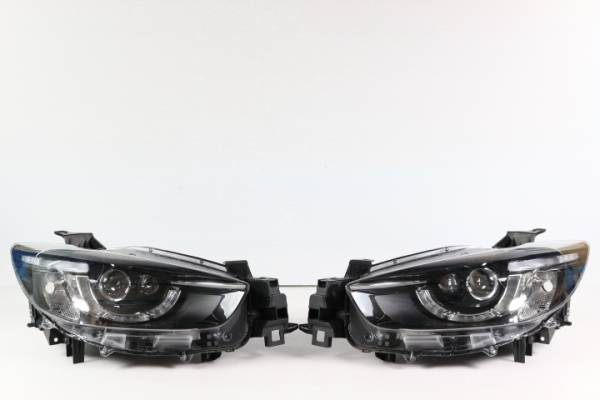 希少□マツダ CX-5 後期 純正 LED ヘッドライト 左右 即決 ライト