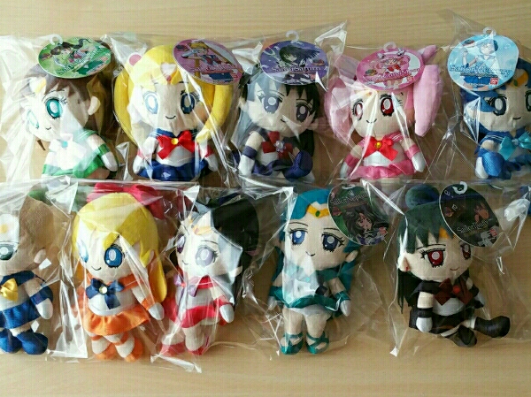 セーラームーン Miniぬいぐるみクッション 10種セット 名