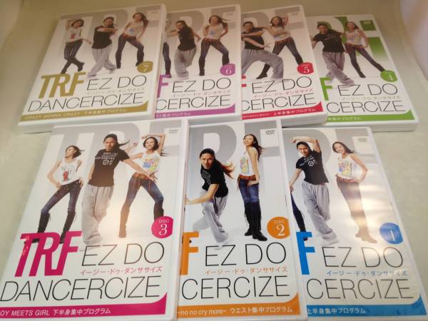 TRF EZ DO DANCERCIZE イージードゥダンササイズ DVD 7巻 セット TRF
