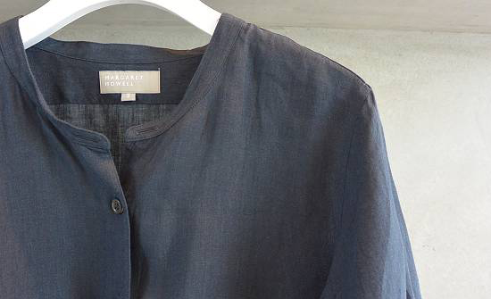 2015ss マーガレットハウエル ソフト リネン シャツ 28000円