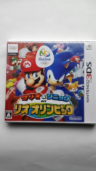 新品★ニンテンドー3DS ★マリオ&ソニック　リオ　オリンピック