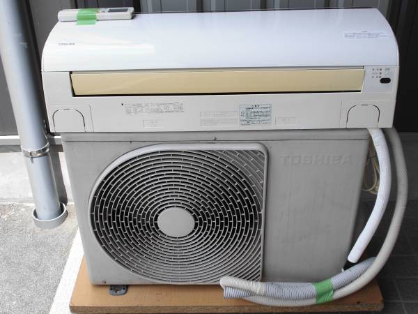 JY160803 エアコン 東芝 RAS-402SDR（W） 2007年製 14畳 200V 16