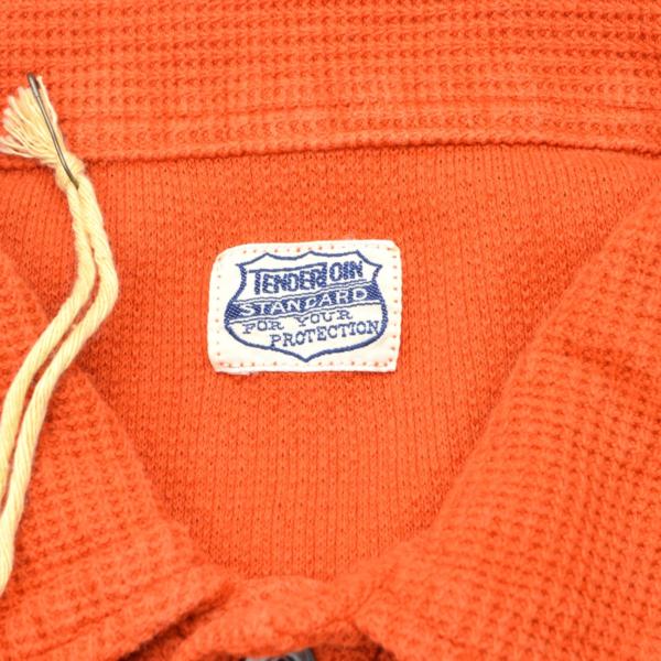 TENDERLOIN テンダーロイン T-POLO SHT ポロシャツ オレンジ サイズ:M　ボーリングシャツ 半袖シャツ ワークシャツ