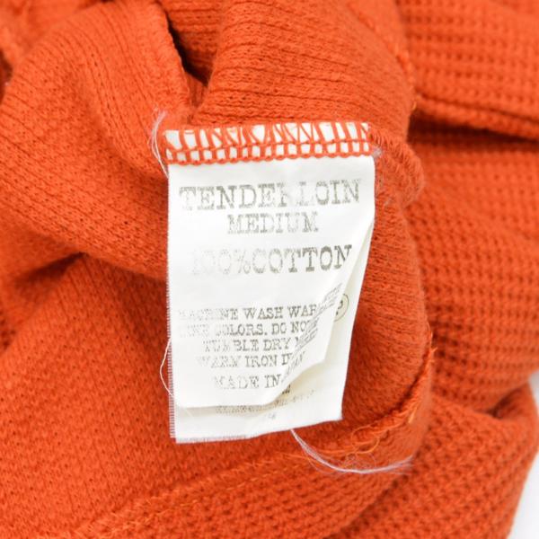 TENDERLOIN テンダーロイン T-POLO SHT ポロシャツ オレンジ サイズ:M　ボーリングシャツ 半袖シャツ ワークシャツ