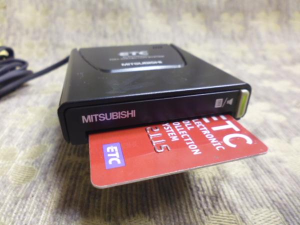 1円～ ETC 軽自動車 一体型 音声 三菱電機 EP-9U59V 訳有 282312