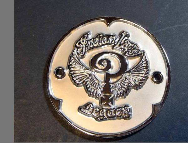 Indian Larry Chrome Points Cover（横穴）