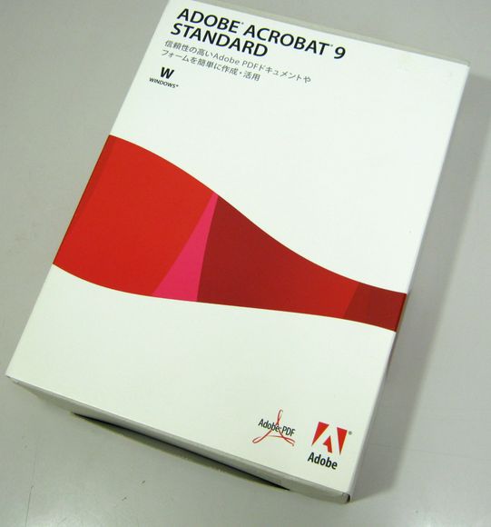 ADOBE ACROBAT 9 STANDARD Used WIN版 【公式通販】