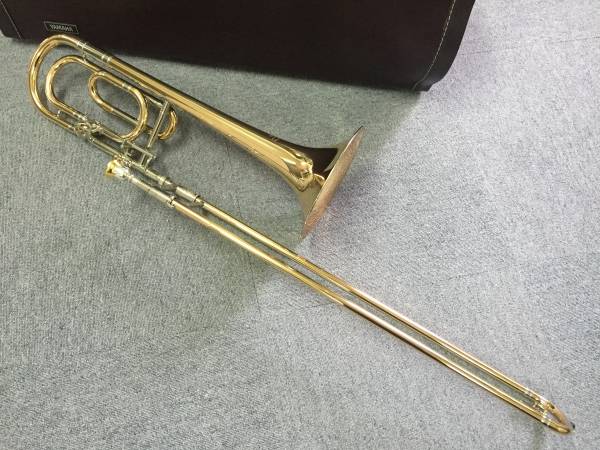 YAMAHAジャーマンシリーズ テナートロンボーンYSL-603 YAMAHA YSL603 ジャーマンモデルテナーバス 中古 ### (テナーバス