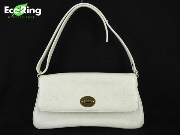 1円 美品 ケイトスペード レザー セミショルダーバッグ AQ230