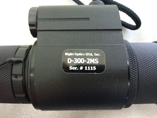 D-300-2MS Night Optics ナイトビジョン 中古 動作OK 送料無料 【公式