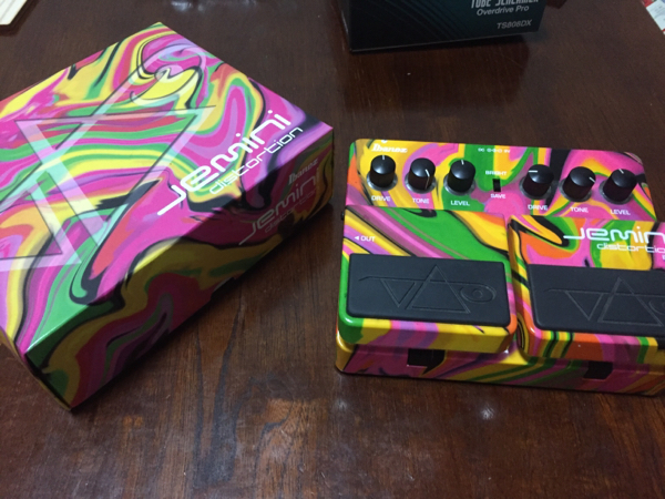 Jemini distortion スティーヴ・ヴァイモデル ibanez ギター