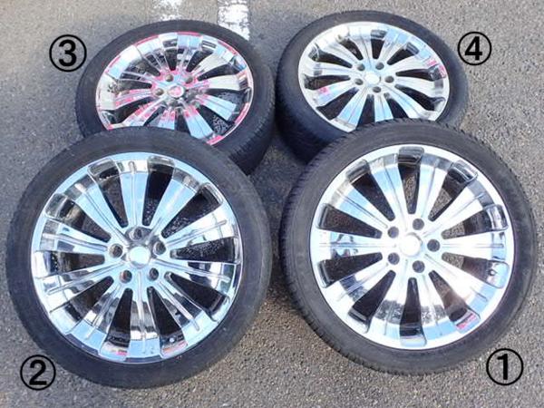 車 Leyseen(レイシーン)19インチ 8J +45 5H 114.3 ホイール