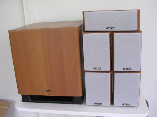 DENON DHT-300 5.1chスピーカーシステム DENON DHT-310 5.1ch サラウンドシステム DENON DHT-300 AVアンプ 5.1