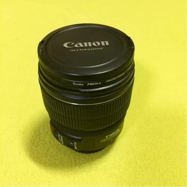 美品Canonキャノン EFS 15-85mm F3.5-5.6 IS USM レンズフード付
