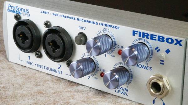 出ましたPreSonus FIREBOX 動作美品