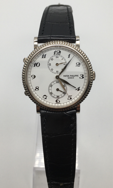 最終値下げ 極美品☆パテックフィリップ 手巻 トラベルタイム WG
