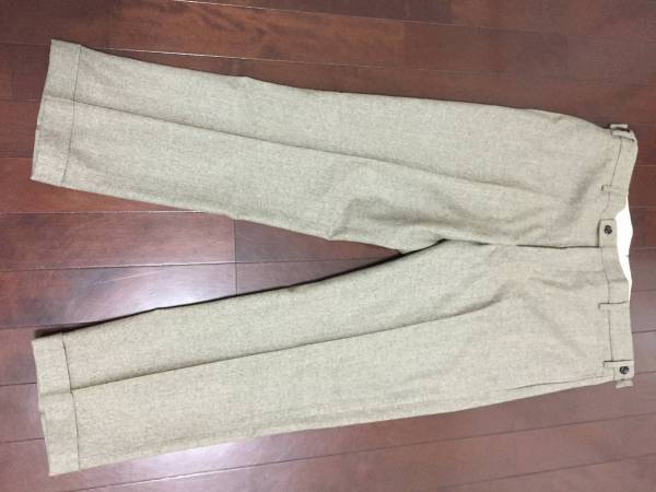 パンツ visvim HIGH-WATER SLACKS(BEACH WOOL) Visvim Water - | Trousers High pants PANTS HIGH-WATER VISVIM