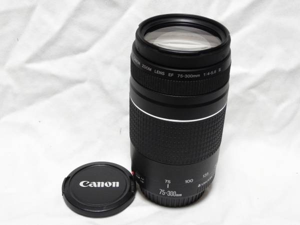キャノン 75-300mm 1:4-5.6Ⅲ ズームレンズ EF75-300mm F4-5.6 III