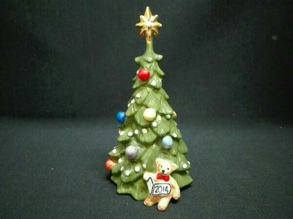 【Sale・美品】ロイヤルコペンハーゲン　クリスマスツリー　フィギリン2014年 ROYAL COPENHAGEN フィギュリン 2014年 クリスマスツリー ロイヤル
