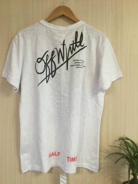 16SS新作□OFF WHITE Tシャツ カニエウエスト着用モデル yeezus KANYE 