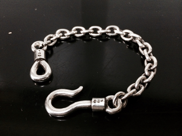 美品*リップripvanwinkleシルバーチェーンブレスレット*ユリウス