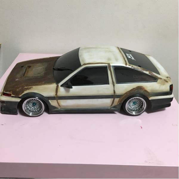 ヨコモ 1⁄10 ラジコン トヨタ RC ボディレビン ドリフト トレノ86