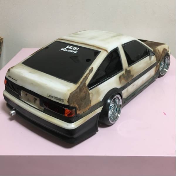 ヨコモ 1⁄10 ラジコン トヨタ RC ボディレビン ドリフト トレノ86