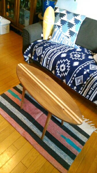 サリュ サーフボード テーブル 新品 西海岸 ベイフロー