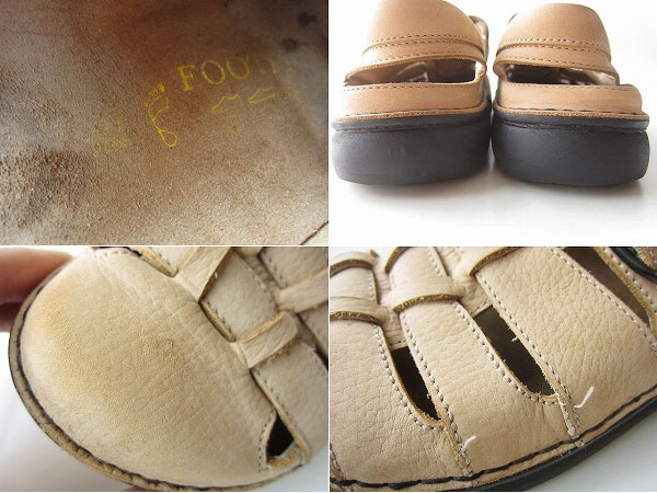 ビルケンシュトック FOOTPRINTS 編込シューズ【41/26.5cm】D121 【公式